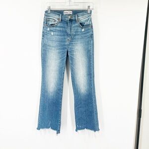 Daze Denim Shy Girl High Waist Crop Flare Jeans